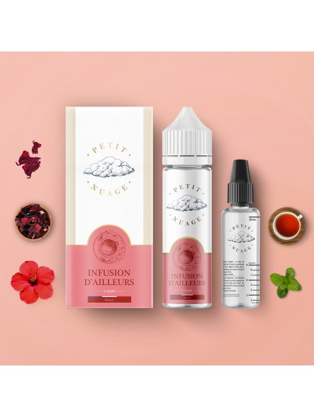 E LIQUIDE PETIT NUAGE INFUSION D'AILLEURS 60ML - LEVEST--alavape.com