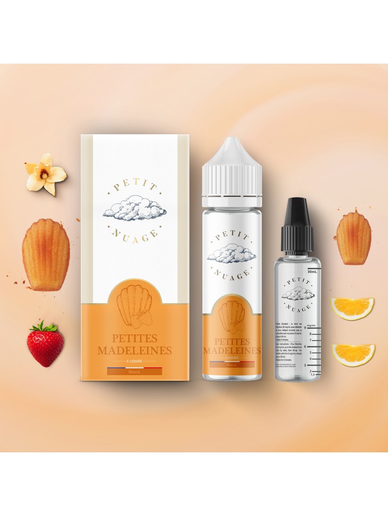 E LIQUIDE PETIT NUAGE PETITES MADELEINES 60ML - LEVEST--alavape.com