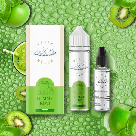 E LIQUIDE PETIT NUAGE POMME KIWI 60ML - LEVEST--alavape.com