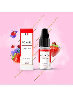 E LIQUIDE ROYKIN CRAZY RED 10ML - LEVEST--alavape.com