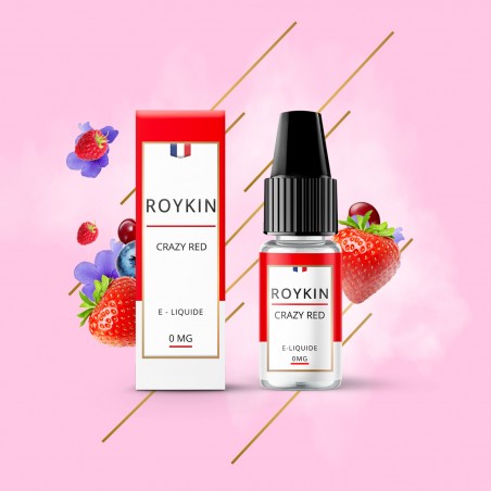 E LIQUIDE ROYKIN CRAZY RED 10ML - LEVEST--alavape.com