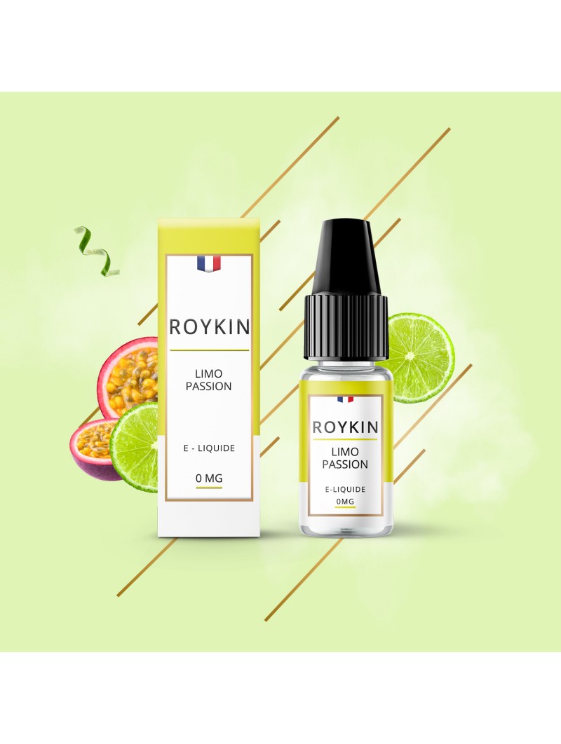 E LIQUIDE ROYKIN LIMO PASSION 10ML - LEVEST--alavape.com