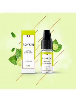 E LIQUIDE ROYKIN MENTHE CITRONNÉ 10ML - LEVEST--alavape.com