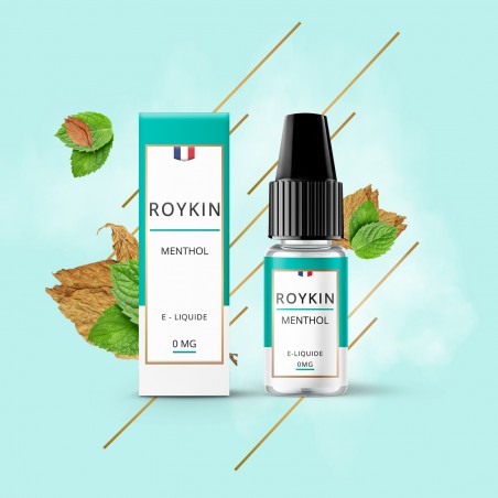 E LIQUIDE ROYKIN MENTHOL 10ML - LEVEST--alavape.com