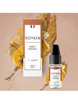 E LIQUIDE ROYKIN SWEET VIRGINIA 10ML SEL DE NICOTINE - LEVEST--alavape.com