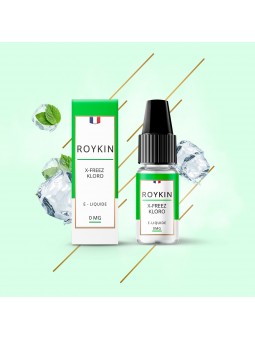 E LIQUIDE ROYKIN X-FREEZ KLORO 10ML - LEVEST--alavape.com