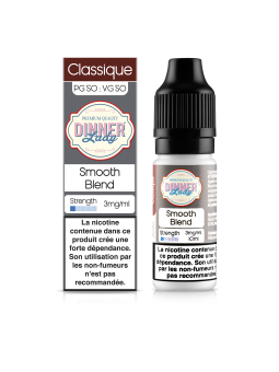 E LIQUIDE SMOOTH BLEND 10ML - DINNER LADY--alavape.com