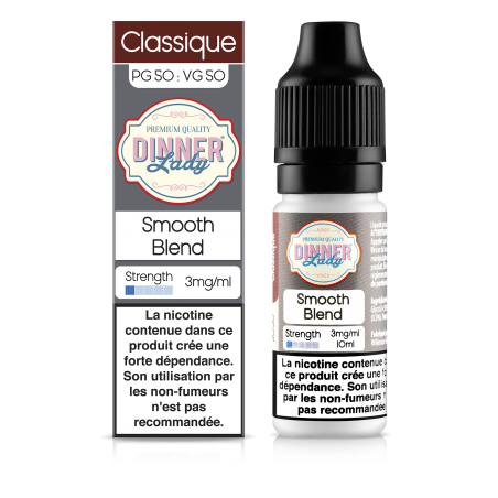 E LIQUIDE SMOOTH BLEND 10ML - DINNER LADY--alavape.com