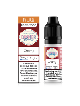 E LIQUIDE CHERRY 10ML - DINNER LADY--alavape.com