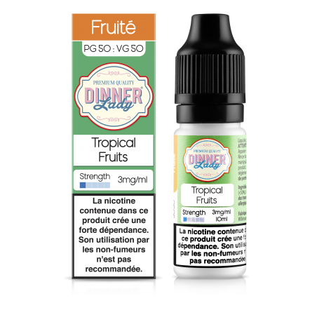 E LIQUIDE TROPICAL FRUITS 10ML - DINNER LADY--alavape.com