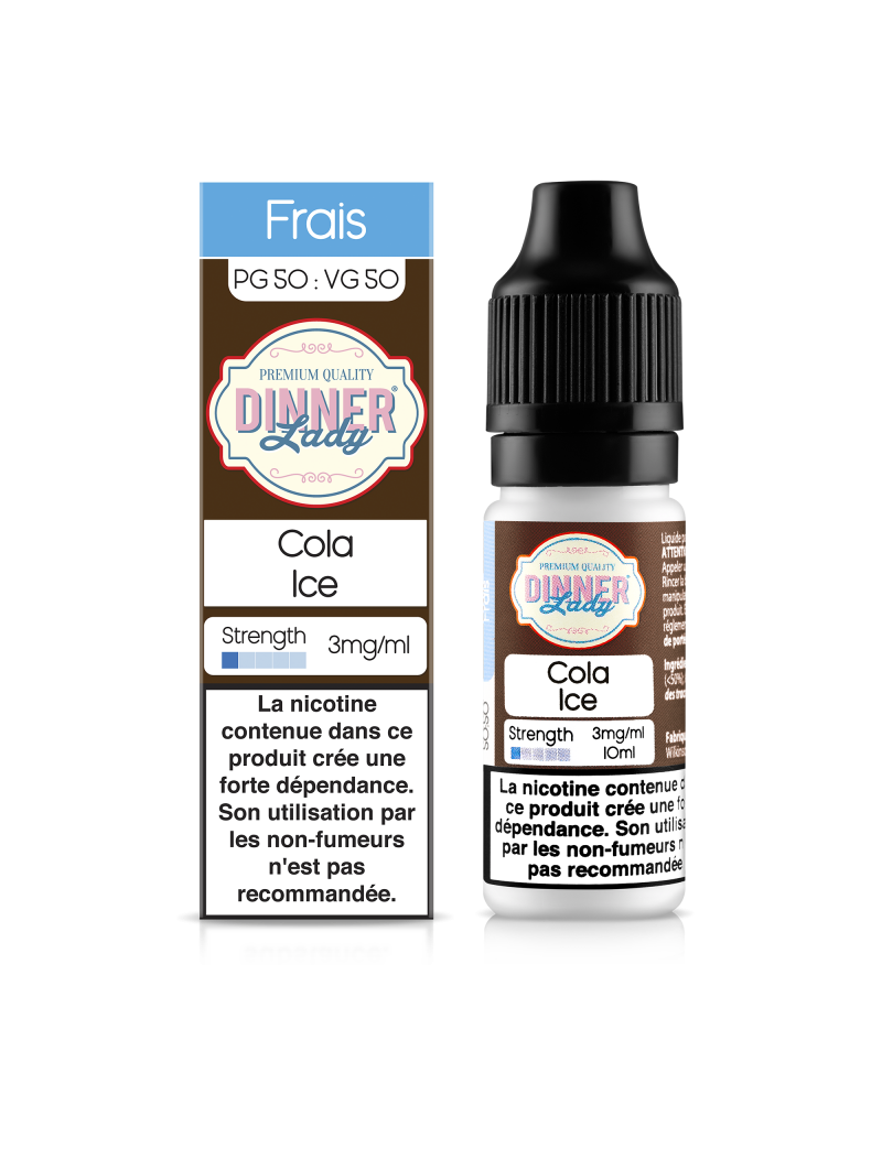 E LIQUIDE COLA ICE 10ML - DINNER LADY--alavape.com