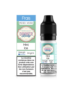 E LIQUIDE MINT ICE 10ML - DINNER LADY--alavape.com