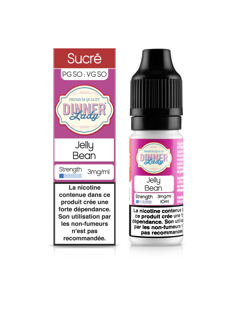 E LIQUIDE JELLY BEAN 10ML - DINNER LADY--alavape.com