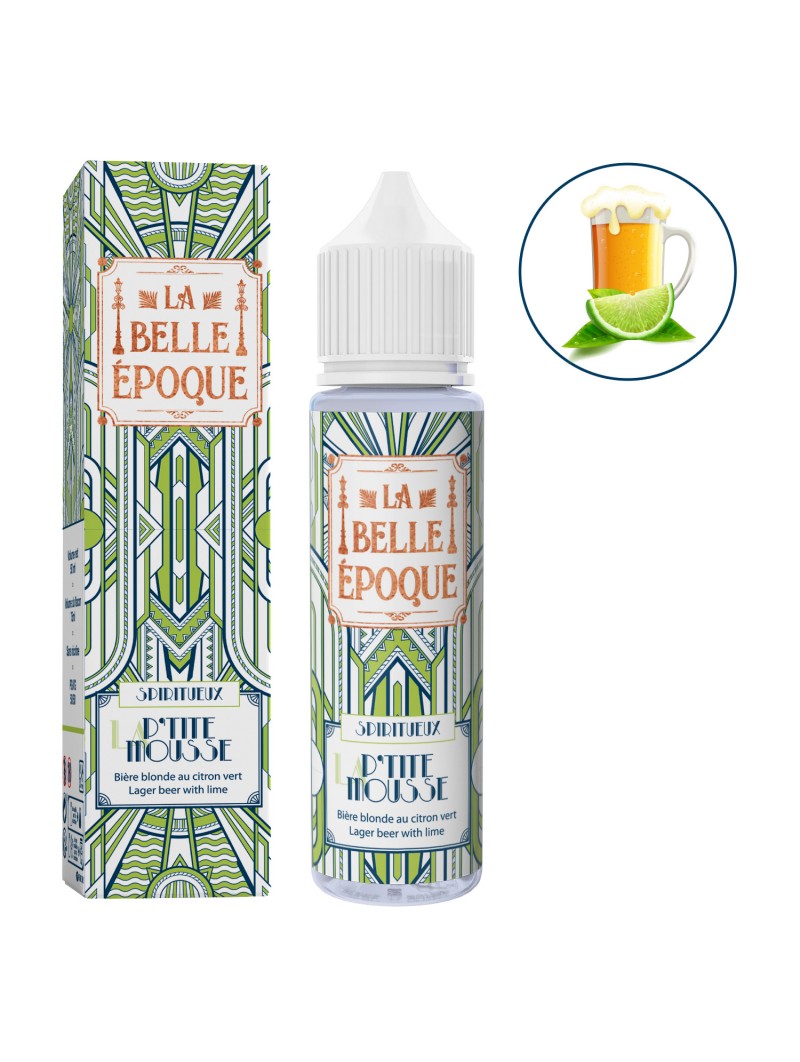 E LIQUIDE SPIRITUEUX LA P'TITE MOUSSE 50ML - LA BELLE ÉPOQUE--alavape.com