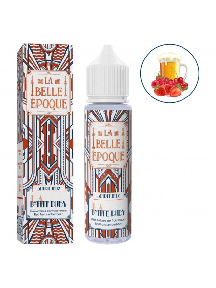 E LIQUIDE SPIRITUEUX LA P'TITE RUBY 50ML - LA BELLE ÉPOQUE--alavape.com