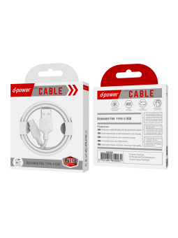 CÂBLE TYPE-C F6002 - D-POWER-Ecigarettes-alavape.com