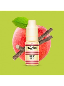 E LIQUIDE POMME CHICHA 10ML - CLARK'S BY PULP-Eliquides-alavape.com