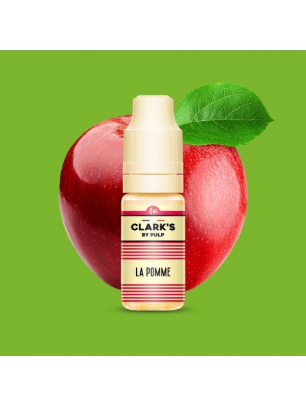 E LIQUIDE LA POMME 10ML - CLARK'S BY PULP-Eliquides-alavape.com E LIQUIDE LA POMME 10ML - CLARK'S BY PULP-Eliquides-alavape.com