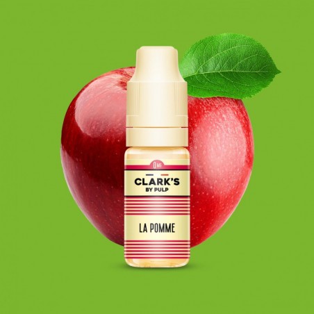 E LIQUIDE LA POMME 10ML - CLARK'S BY PULP-Eliquides-alavape.com