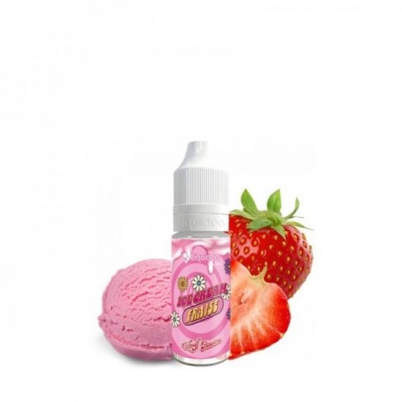 E LIQUIDE ICE CREAM FRAISE 10ML - WPUFF FLAVORS LIQUIDEO-Eliquides-alavape.com