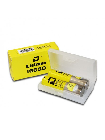 ACCU 18650 40A 3000MAH - LISTMAN-Ecigarettes-alavape.com
