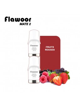 CARTOUCHES PUFF FRUITS ROUGES / 2PCS - FLAWOOR MATE 2-PUFFS-alavape.com