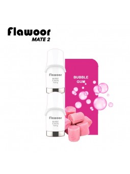 CARTOUCHES PUFF BUBBLE GUM / 2PCS - FLAWOOR MATE 2-PUFFS-alavape.com