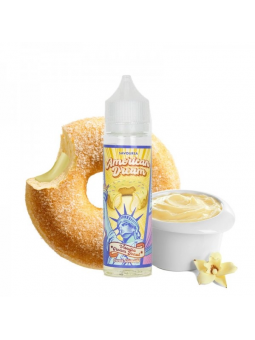 E LIQUIDE VANILLA CREAM DONUT 50ML AMERICAN DREAM - SAVOUREA-Eliquides-alavape.com