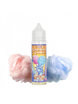 E LIQUIDE DOUBLE COTTON CANDY 50ML AMERICAN DREAM - SAVOUREA-Eliquides-alavape.com