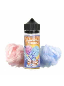 E LIQUIDE DOUBLE COTTON CANDY 100ML AMERICAN DREAM - SAVOUREA-Eliquides-alavape.com