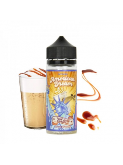 E LIQUIDE ICED LATTE CARAMEL 100ML AMERICAN DREAM - SAVOUREA-Eliquides-alavape.com