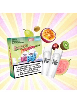 CARTOUCHES PUFF GOYAVE PASSION / 2PCS - BIG PUFF RELOAD-PUFFS-alavape.com