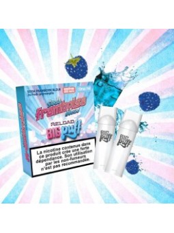 CARTOUCHES PUFF SODA FRAMBOISE BLEUE / 2PCS - BIG PUFF RELOAD-PUFFS-alavape.com