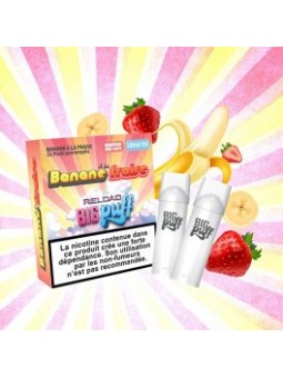 CARTOUCHES PUFF BANANE À LA FRAISE / 2PCS - BIG PUFF RELOAD-PUFFS-alavape.com
