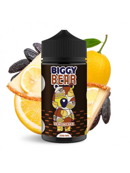 E LIQUIDE LEMON CAKE 200ML - BIGGY BEAR-Eliquides-alavape.com