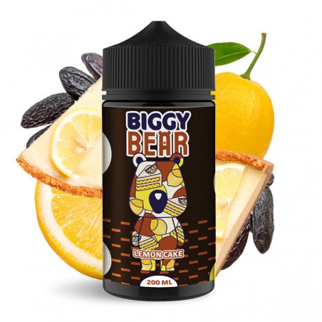 E LIQUIDE LEMON CAKE 200ML - BIGGY BEAR-Eliquides-alavape.com