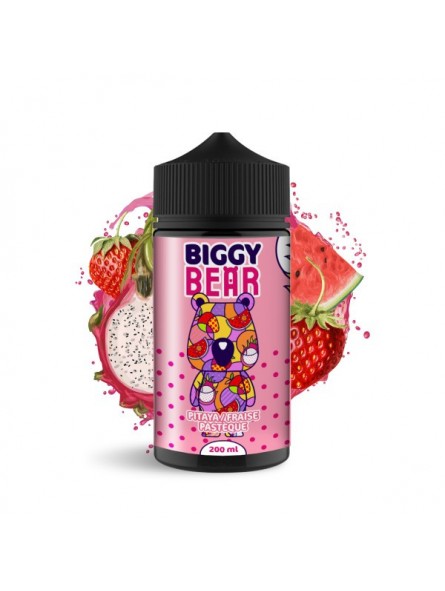 E LIQUIDE PITAYA FRAISE PASTÈQUE 200ML - BIGGY BEAR-Eliquides-alavape.com