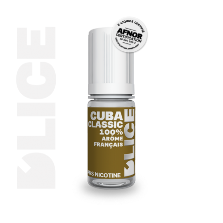 E LIQUIDE CUBA CLASSIC 10ML - D'LICE-Eliquides-alavape.com
