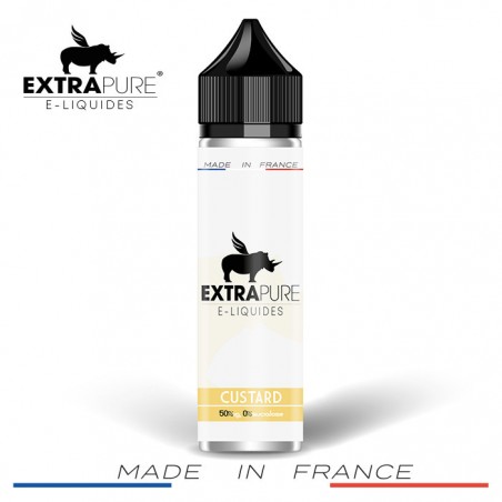 E LIQUIDE CUSTARD 50ML - EXTRAPURE-Eliquides-alavape.com