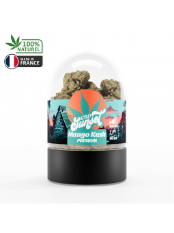 Fleur Mango Kush 2.5G - SUNSET CBD HEMPLAB